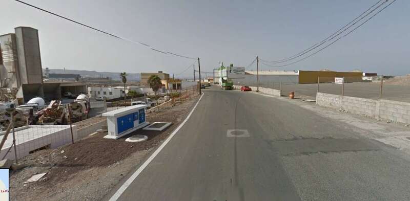 Calle de Alegría en la zona industrial de Bocabarranco (Foto TA)